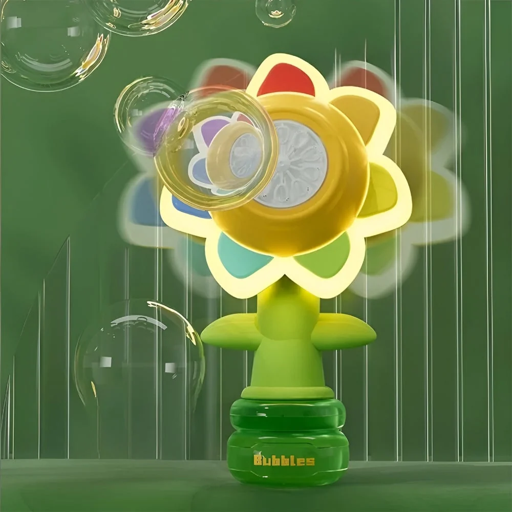 Lithium Battery Bubble Machine Outdoor Games Fun - Image 2